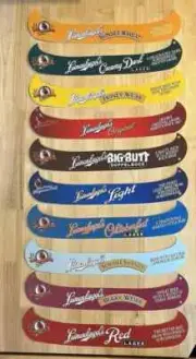 Full Set of 10 Leinenkugel's Beer Cardboard Canoe Signs - Double sided - NEW