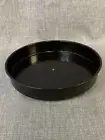 Lazy Susan Turntable Organizer 12-Inch, Rotating Spice Rack - Metal, Black - New