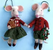 Cloth Folk Art Doll Pattern “Mousey” By Susan Barmore