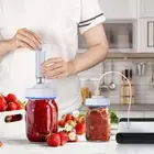 Jar Vacuum Sealer Jar Sealer Vacuum Kit Stain Resistant Food Storage xizds