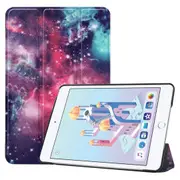 For iPad mini 5 2019 Case,Karst Texture Folio PU Leather Smart Cover,Galactic