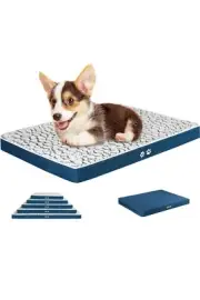 Dog Bed Crate Mat for Small Cats, Stylish Dog Pad Comfortable