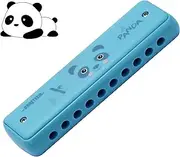 [CRAFTEEM] Color Blues Harmonica, Key of C for Kids, Children, Toddler and Beginners,10 Hole 20 Tones Musical Instrument Toy Gift