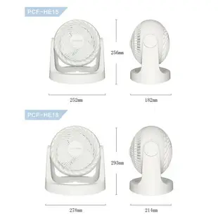 【免運費 快速出貨 公司貨】IRIS 空氣 循環扇 HE15 電風扇 桌扇 低噪音對流扇 電