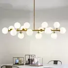Kitchen Chandelier Lighting Glass Pendant Light Large Lamp Modern Ceiling Lights