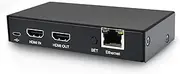 DDMALL H.265 H.264 HDMI Video Encoder, 4K@60Hz HDMI Input, Real Time Local Loopout, Live Broadcast for YouTube, Facebook, Twitch, USB-Powered, SRT, RTMP, RTMPS, RTSP, TS, UDP, RTP, Multicast, Unicast