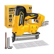 Cordless 18GA Brad Nailer for Dewalt 20V Max, 18 Gauge Nail Gun with 1000 Nia...