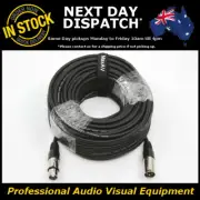 30 Metre XLR Pro QUALITY Male-Female M-F Microphone Mic PA Cable Lead Cord 30M