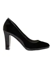 [Sandler] Alibi Heeled Shoes in Black Patent Leather