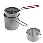 Pot Air Fryer Accessory Fryer Kitchen Multipurpose Deep Frying Pot Pans Wontons