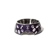 AFL Fremantle Dockers Pet Bowl Dog/Puppy 20cm Stainless Steel Food/Drink Feeder