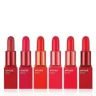 THE FACE SHOP ROUGE LIPSTICK MINI KIT ALL ABOUT RED NIB LIMITED WITH 6LIPTICKS