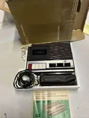 Working Vintage Channel Master Cassette Tape Player Recorder 6310 NOS