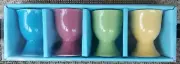 New BIA Cordon Bleu Porcelain Mixed Color Egg Cups Set of 4
