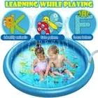 KIDS Sprinkler Splash Pad Water Mat Summer Wading Pool Play Inflatable Gift Xmas