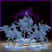 Old-Burg Nightmare Riders | Undead Warhorse | Skeleton Wight | Old Berg Fallen O