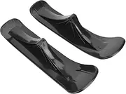 QANYEGN Ski Board Sled, 1 Pair of Ski Board Sled, 2 in 1 Black Snow Scooter Conversion Kit Suitable for Most Balance Scooter