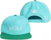 Tyler, the Creator Wolf Hat, Blue, One Size