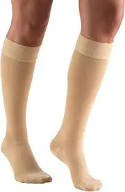 Truform Firm Stay-Up Top Knee High Compression Stocking