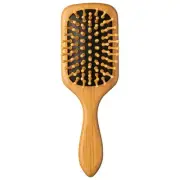 CRAFT ORGANIC Bamboo Paddle Brush Bamboo hair brush that does not easily generat