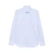 [Mazzarelli] Mazzarelli Cotton Shirt 40 CM BLUE