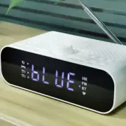 AUS Bedside Clock Radio With Bluetooth LED Digital Portable Radio FM+Alarm Clock