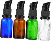 MOTHNUR Travel Size Containers Essential Oil Glass Bottles 20pcs Empty Bottles for Cosmetics