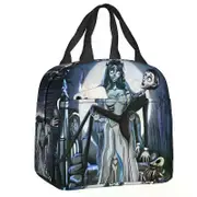 a59 Corpse Bride Insulated Lunch Bag Ghost Tim Burton Thermal Cooler Lunch Tote Office Work School ylp59