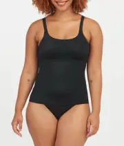 Spanx One-and-Done Smoothing Shapewear Tank Top Cami with built-in bra NWT - L