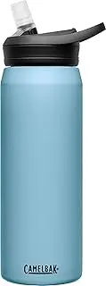 [CamelBak] eddy+ Water Bottle with Straw 25oz - Insulated Stainless Steel, Dusk Blue