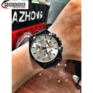 【大表哥】實拍 Tissot天梭PR100簡約時尚防水石英鋼帶手錶男表 直徑41mm