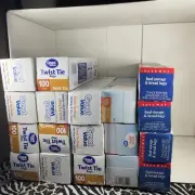 Huge Lot Of Twist Tie Bags (14 Boxes Of 100) & Food Storage Bags 4 Boxes Of 75