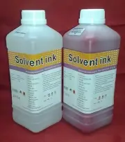 Eco Solvent Cleaner Solution + Magenta Ink Roland Mutoh Mimaki DX4 DX5 USA Ship