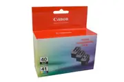Canon PG-40 / CL-41 Value Pack II- Includes 2 x PG-40 & 1 x CL-41 Ink Cartridges