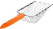 TOGEVAL Stainless Steel Cat Litter Scoop Durable Poop Lifter with Fine Mesh for Efficient Cleaning Easy to Shovel for Home Use