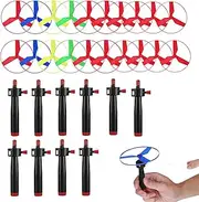 Huayeex Flying Toy | Flying Propeller Spinner,Colourful Games for Kids Little Teens Children Educational Birthday Party Favors Indoor Outdoor Fun Play