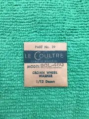 Jaeger LeCoultre Crown Wheel Washer Cal. 90L 460 Part 423, NOS