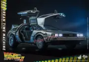 Hot Toys MMS636 1/6 Back to the Future Part II DeLorean Time Car Machine Figure