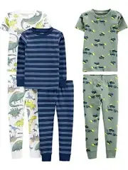 Boys’ Snug Fit Pajama Set – Soft Cotton, Tagless, OEKO-TEX Certified Safe