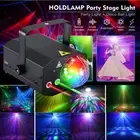 LED Laser Stage Lighting 1024 pattern Projector RGB Party Disco Christmas Light