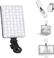 Neewer LED Video Conference Light Kit with Clip & Phone Holder for Iphone/Tablet