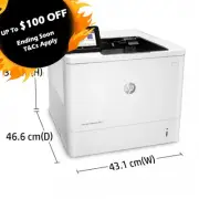 SALE HP LaserJet Enterprise M611dn A4 Mono Laser Business Printer [7PS84A] 65PPM