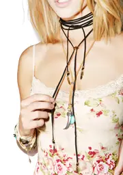 [Vanessa Mooney] Bolo Wrap Choker