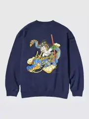 UNIQLO UT Dragon Ball DAIMA Sweatshirts Akira Toriyama Men Navy M-XL 2025 New