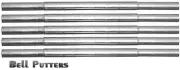 Five (5) Steel Shaft Extender/Extension Rods-Extend Ten (10) 0.600 Golf clubs