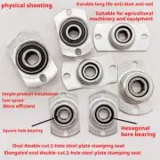 Agricultural machinery planter 4/6 Holde bearing stamping seat 6205 6206 6207