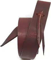 6' (72") Premium Latigo Leather Saddle Cinch Tie Strap - Western Saddle Strap - Leather Saddle Cinch