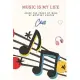 Music Is My Life: b029: Motivational Notebook, Journal Motivational Notebook, Funny Diary (110 Pages, Blank, 6 x 9)