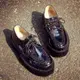 日本 正品 高品質 鐳射皮鞋 鬆糕鞋 厚底鞋 男 厚底女 高跟鞋 女 高跟男 質感 鐳射反光