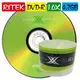 50片-RITEK X版 DVD-R16X/4.7GB/120MIN空白燒錄光碟片